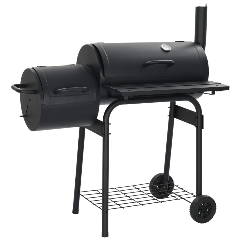 vidaXL Barbacoa clásica de carbón con ahumador vidaXL Barbacoa clásica de carbón con ahumador
