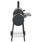 vidaXL Barbacoa clásica de carbón con ahumador vidaXL Barbacoa clásica de carbón con ahumador