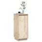 vidaXL Aparador de madera maciza de pino 31,5x34x75 cm