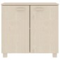 vidaXL Aparador HAMAR madera de pino maciza marrón miel 85x35x80 cm vidaXL Aparador HAMAR madera de pino maciza marrón miel 85x35x80 cm