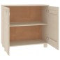 vidaXL Aparador HAMAR madera de pino maciza marrón miel 85x35x80 cm vidaXL Aparador HAMAR madera de pino maciza marrón miel 85x35x80 cm