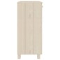 vidaXL Aparador HAMAR madera de pino maciza marrón miel 85x35x80 cm vidaXL Aparador HAMAR madera de pino maciza marrón miel 85x35x80 cm