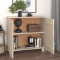vidaXL Aparador HAMAR madera de pino maciza marrón miel 85x35x80 cm vidaXL Aparador HAMAR madera de pino maciza marrón miel 85x35x80 cm