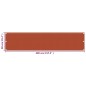 vidaXL Toldo para balcón HDPE naranja 90x400 cm vidaXL Toldo para balcón HDPE naranja 90x400 cm