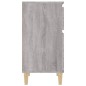 vidaXL Mesita de noche color gris sonoma 40x35x70 cm vidaXL Mesita de noche color gris sonoma 40x35x70 cm