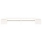 vidaXL Soporte para monitor madera maciza pino blanco 100x27,5x15 cm vidaXL Soporte para monitor madera maciza pino blanco 100x27,5x15 cm