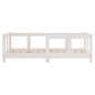 vidaXL Estructura de cama para niños madera de pino blanco 70x140 cm vidaXL Estructura de cama para niños madera de pino blanco 70x140 cm