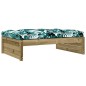 vidaXL Taburete de jardín madera de pino impregnada 120x80 cm vidaXL Taburete de jardín madera de pino impregnada 120x80 cm