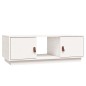 vidaXL Mesa de centro de madera maciza de pino blanco 100x50x35 cm vidaXL Mesa de centro de madera maciza de pino blanco 100x50x35 cm