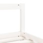 vidaXL Estructura de cama para niños madera de pino blanco 90x190 cm vidaXL Estructura de cama para niños madera de pino blanco 90x190 cm