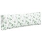 vidaXL Cojines para palés 3 piezas tela Oxford estampado de hojas vidaXL Cojines para palés 3 piezas tela Oxford estampado de hojas