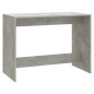 vidaXL Juego de comedor 3 piezas madera contrachapada gris hormigón vidaXL Juego de comedor 3 piezas madera contrachapada gris hormigón