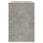 vidaXL Juego de comedor 3 piezas madera contrachapada gris hormigón vidaXL Juego de comedor 3 piezas madera contrachapada gris hormigón