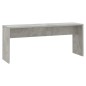 vidaXL Juego de comedor 3 piezas madera contrachapada gris hormigón vidaXL Juego de comedor 3 piezas madera contrachapada gris hormigón