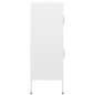 vidaXL Armario de almacenamiento acero blanco 80x35x101,5 cm vidaXL Armario de almacenamiento acero blanco 80x35x101,5 cm