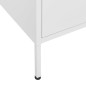 vidaXL Armario de almacenamiento acero blanco 80x35x101,5 cm vidaXL Armario de almacenamiento acero blanco 80x35x101,5 cm