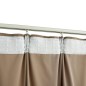 vidaXL Cortinas opacas con ganchos 2 pzas terciopelo beige 140x175 cm vidaXL Cortinas opacas con ganchos 2 pzas terciopelo beige 140x175 cm