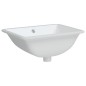 vidaXL Lavabo de baño rectangular cerámica blanco 47,5x35x19,5 cm vidaXL Lavabo de baño rectangular cerámica blanco 47,5x35x19,5 cm
