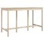 vidaXL Mesa alta de bar de madera maciza de pino 180x80x110 cm vidaXL Mesa alta de bar de madera maciza de pino 180x80x110 cm