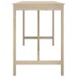 vidaXL Mesa alta de bar de madera maciza de pino 180x80x110 cm vidaXL Mesa alta de bar de madera maciza de pino 180x80x110 cm