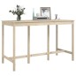 vidaXL Mesa alta de bar de madera maciza de pino 180x80x110 cm vidaXL Mesa alta de bar de madera maciza de pino 180x80x110 cm
