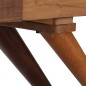 vidaXL Aparador de madera maciza reciclada marrón 110x30x75 cm vidaXL Aparador de madera maciza reciclada marrón 110x30x75 cm