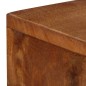 vidaXL Aparador de madera maciza reciclada marrón 110x30x75 cm vidaXL Aparador de madera maciza reciclada marrón 110x30x75 cm