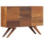 vidaXL Aparador de madera maciza reciclada marrón 110x30x75 cm vidaXL Aparador de madera maciza reciclada marrón 110x30x75 cm