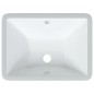 vidaXL Lavabo de baño rectangular cerámica blanco 47,5x35x19,5 cm vidaXL Lavabo de baño rectangular cerámica blanco 47,5x35x19,5 cm