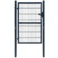 vidaXL Cancela de valla 2D individual gris antracita 106x190 cm vidaXL Cancela de valla 2D individual gris antracita 106x190 cm