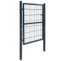 vidaXL Cancela de valla 2D individual gris antracita 106x190 cm vidaXL Cancela de valla 2D individual gris antracita 106x190 cm