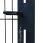 vidaXL Cancela de valla 2D individual gris antracita 106x190 cm vidaXL Cancela de valla 2D individual gris antracita 106x190 cm
