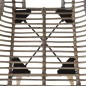 vidaXL Sillas de comedor 4 unidades ratán marrón natural vidaXL Sillas de comedor 4 unidades ratán marrón natural