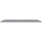 vidaXL Estantes flotantes pared 4 MDF gris 120x23,5x3,8 cm vidaXL Estantes flotantes pared 4 MDF gris 120x23,5x3,8 cm