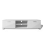 vidaXL Mueble de TV blanco brillo 140x40,5x35 cm vidaXL Mueble de TV blanco brillo 140x40,5x35 cm