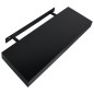 vidaXL Estantes flotantes de pared 2 unidades negro 40x20x3,8 cm vidaXL Estantes flotantes de pared 2 unidades negro 40x20x3,8 cm