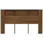 vidaXL Mueble cabecero roble marrón 180x18,5x104,5 cm vidaXL Mueble cabecero roble marrón 180x18,5x104,5 cm