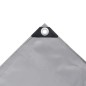 vidaXL Lona 650 g/m² 4x6 m gris vidaXL Lona 650 g/m² 4x6 m gris