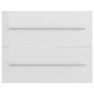 vidaXL Mueble de lavabo madera ingeniería blanco brillo 60x38,5x48 cm vidaXL Mueble de lavabo madera ingeniería blanco brillo 60x38,5x48 cm