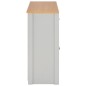 vidaXL Aparador gris 112x35x81 cm vidaXL Aparador gris 112x35x81 cm