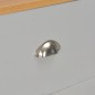 vidaXL Aparador gris 112x35x81 cm vidaXL Aparador gris 112x35x81 cm