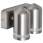 Aplique de pared cónico, LED e inoxidable Aplique de pared cónico, LED e inoxidable