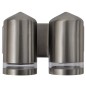Aplique de pared cónico, LED e inoxidable Aplique de pared cónico, LED e inoxidable