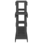 vidaXL Soporte para plantas madera maciza pino gris 104,5x25x77,5 cm vidaXL Soporte para plantas madera maciza pino gris 104,5x25x77,5 cm