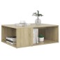 vidaXL Mesa de centro madera contrachapada roble Sonoma 90x67x33 cm