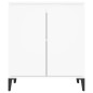 vidaXL Aparador de madera contrachapada blanco 60x35x70 cm vidaXL Aparador de madera contrachapada blanco 60x35x70 cm