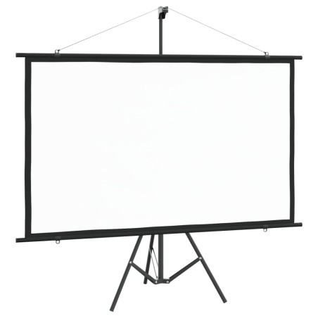 vidaXL Pantalla de proyección con trípode 72" 16:9