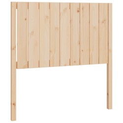 vidaXL Cabecero de cama madera maciza de pino 95,5x4x100 cm