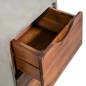 vidaXL Mesita de noche de hormigón y madera maciza acacia 40x30x50 cm vidaXL Mesita de noche de hormigón y madera maciza acacia 40x30x50 cm
