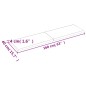 vidaXL Estante pared madera roble tratada marrón oscuro 160x40x(2-4)cm vidaXL Estante pared madera roble tratada marrón oscuro 160x40x(2-4)cm